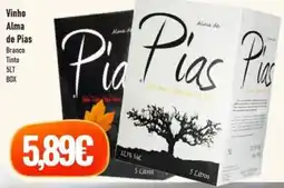 Belita Vinho alma de piãs promoção