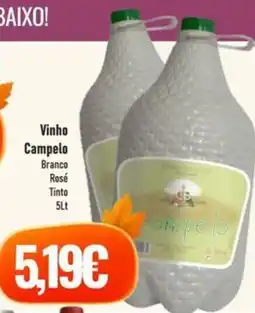 Belita Vinho Campelo promoção