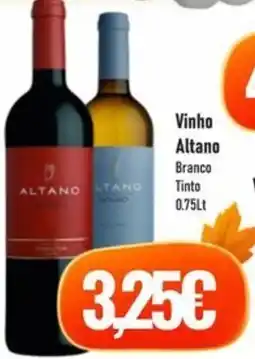 Belita Vinho Altano Branco Tinto promoção