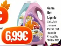 Belita Gama Det. Líquido Spir.Lilac Jasmine Paixão Port Tradição Crystal Wa promoção
