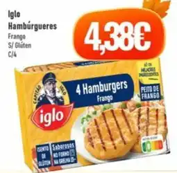 Belita Iglo Hambúrgueres Frango promoção