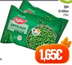 Belita Iglo ervilhas promoção