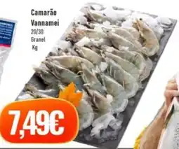 Belita Camarão Vannamei promoção