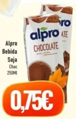 Belita Alpro bebida soja choc promoção