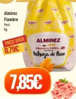 Belita Almirez fiambre promoção