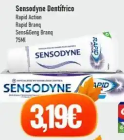 Belita Sensodyne dentífrico rapid action promoção