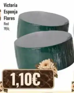 Belita Victoria esponja flores red promoção