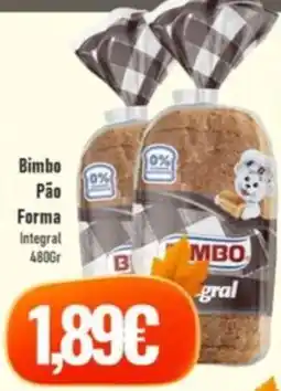 Belita Bimbo Pão Forma Integral promoção