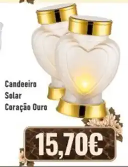 Belita Candeeiro Solar Coração Ouro promoção