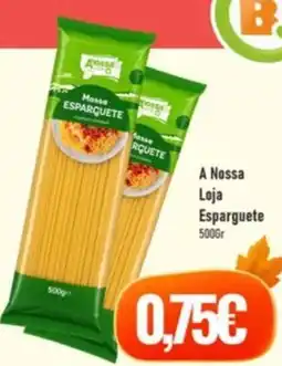 Belita Massa esparguete promoção