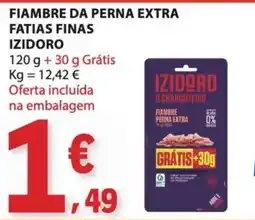 E.Leclerc Fiambre da perna extra izidoro promoção