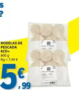 E.Leclerc Rodelas de pescada eco+ promoção
