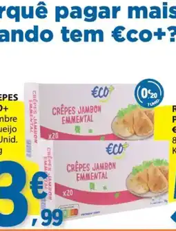E.Leclerc Crêpes jambon emmental eco+ promoção