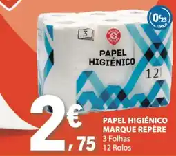 E.Leclerc Papel higiénico marque repère promoção