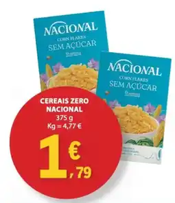 E.Leclerc Cereais zero nacional promoção