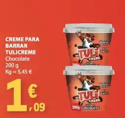 E.Leclerc Creme para barrar tulicreme chocolate promoção