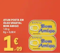E.Leclerc atum posta em óleo vegetal bom amigo promoção