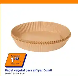 Action Papel vegetal para aifryer Dumil promoção