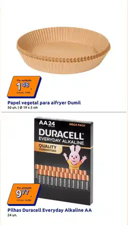 Action Papel vegetal para aifryer Dumil promoção