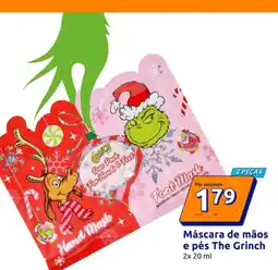 Action Máscara de mãos e pés The Grinch promoção