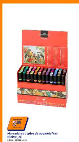 Action Marcadores duplos de aguarela Van Bleiswijk promoção