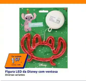 Figura led da disney com ventosa