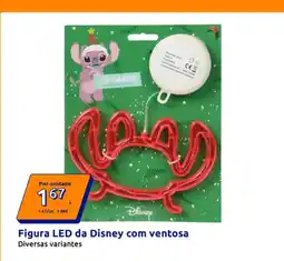 Action Figura led da disney com ventosa promoção