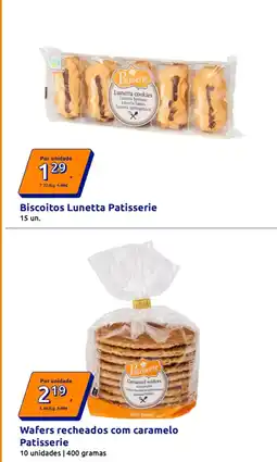 Action Biscoitos Lunetta Patisserie promoção