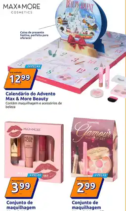 Action Calendário do advento max & more beauty promoção