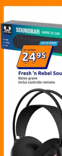 Action Fresh 'n Rebel Soundbar promoção