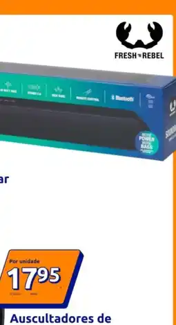 Action Fresh 'n Rebel auscultadores de promoção