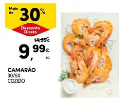 Continente Camarão promoção