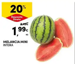 Continente Melancia mini promoção