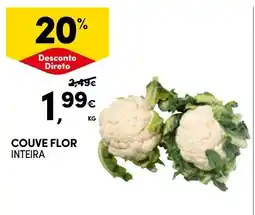 Continente Couve flor inteira promoção