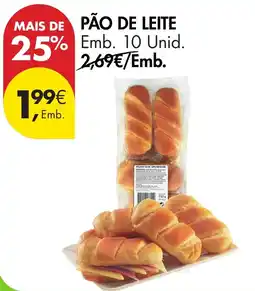 Pingo Doce Pão de leite promoção