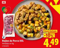 Lidl Rojões de Porco XXL promoção