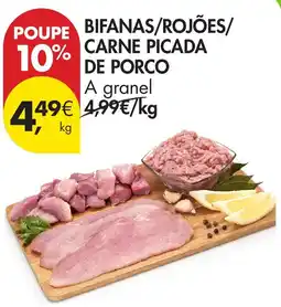 Pingo Doce Bifanas/rojões/carne picada de porco promoção