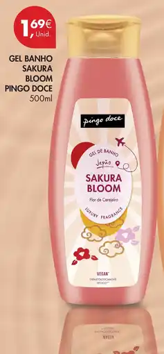 Pingo Doce Gel banho sakura bloom pingo doce promoção