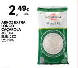 Continente Arroz extra longo caçarola promoção