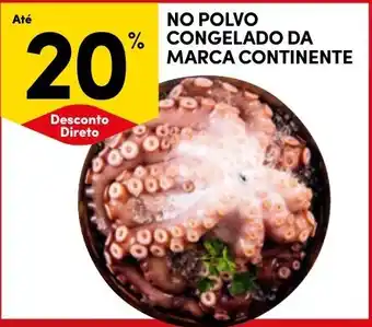 Polvo congelado da marca continente