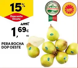Continente Pera rocha dop oeste promoção