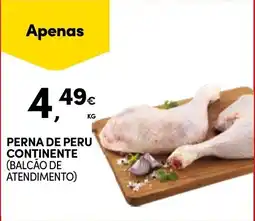 Continente Perna de peru continente promoção