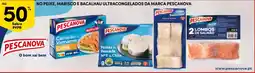 Continente No peixe, marisco e bacalhau ultracongelados da marca pescanova promoção