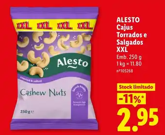 Alesto Cajus Torrados e Salgados XXL
