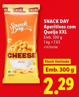 Lidl Snack Day Aperitivos com Queijo XXL promoção