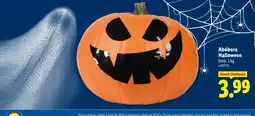 Lidl Abóbora Halloween promoção