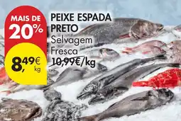 Pingo Doce Peixe espada preto promoção