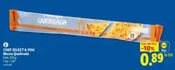 Lidl Chef select & you massa quebrada promoção