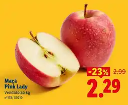 Lidl Maçã Pink Lady promoção
