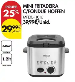 Pingo Doce Mini fritadeira c/fondue hoffen promoção